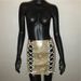 New Women's Full Diamond Lace-up Patchwork Sexy Nightclub Rhinestone Skirt For Women_ecoleips.com