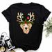 European And American Casual Base Shirt New Animal Paw Print Short-sleeve T-shirt Women's Clothing_ecoleips.com