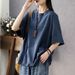 Short-Sleeved T-Shirt For Women; Features A Stylish Design With Seamless Stitching And A Relaxed, Casual, Retro Style; A_ecoleips.com