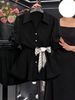 White Chiffon Blouse For Women High End Slim Fitting Summer Style Popular_ecoleips.com
