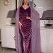 Women’s Clothing autumn and winter new hip floating sleeve evening dress_ecoleips.com