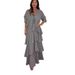 Women's Clothing Elegant Long Skirt Cake Skirt Tube Top Skirt With Shirt Jacket Two Pieces_ecoleips.com