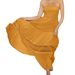 European And American New Women's Solid Color Strapl Patchwork Hem Long Sleevel Vintage Bohemian Waist-Cinching_ecoleips.com