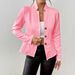 2025 European American Foreign Trade Autumn And Winter Hot-selling Button-patterned Blazer, Commuter Style, Light_ecoleips.com