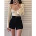 2025 Spring And Autumn New Vintage Washed Distressed Butterfly Embroidery Versatile Design Slightly Flared Denim Pants_ecoleips.com