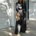 Aria Basics Aria Basics 2026 European And American New INS Style Elegant Commuting Trendy Shirt Fashion Suit Women's Two-Piece Set_ecoleips.com