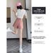 Hot Girl Pink High-waisted Denim Shorts For Women, Summer 2026 New Vintage Loose Slimming A-line Outerwear Hot Pants_ecoleips.com