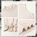 Huaye Summer Half-Turtleneck Sleeveless Vest For Women, Mulberry Silk Stretch Knit Solid Color Top, Base Shirt T-Shirt_ecoleips.com