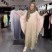 Women's Clothing Dress With Gradient Slim Sleeves And Elegant Dress_ecoleips.com