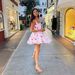 European American Sexy Slim-fit Waist-cinching Party Mini Dress With Off-the-shoulder Neckline And Floral Rose Print_ecoleips.com