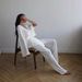 Women's Lazy Style Pajama Set Modal Loose Casual Home Wear Spring Summer_ecoleips.com