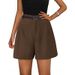 Aria Basics Aria Basics European And American Cross-border Summer New Clothing High-waisted Loose Wide-leg Suit Pants Business Commuter_ecoleips.com