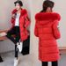 Luxury Faux Fur Hooded Coat For Women – Slim Fit Winter Parka With Oversized Collar (M-XXXXL, 8 Colors)_ecoleips.com