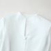 Stylish Button-Detail Dress For Women - Stand Collar, A-Line Silhouette, Stretchy Polyester, Streetwear Chic (S/M/L, White)_ecoleips.com