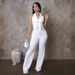 Women's Clothing Personalized Line Stitching Long Sleeved Sports Fitness Jumpsuit_ecoleips.com
