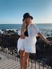 Women's Clothing Lazy Style Vacation Loose Shirt Shorts Set_ecoleips.com