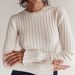 Women's Solid Color Knitted Sweater round Neck Long Sleeve Tight Fit Ribbed Bottoming Shirt European And American Style Autumn Winter Top_ecoleips.com