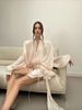 K Bubble-sleeve Short Dress With Lotus Leaf Hem Two-piece Set; New Ruffled Design Short Dress._ecoleips.com
