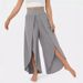 Spring And Summer New Style Fashionable And Versatile Slimming High Waisted High Cut Trousers European And American Loose Casual Yoga_ecoleips.com