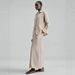 Summer Autumn Women's Casual Collar Cuff Shirt And Loose Long Skirt Two Piece Set European American Style Cross Border Fashion_ecoleips.com