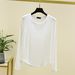 Modal Women's Large Size Round Neck Long-sleeved T-shirt Spring And Autumn Thin Long-sleeved Bottoming Shirt Casual Outerwear Top_ecoleips.com