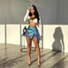 Aria Basics Aria Basics New European And American Style Women's Summer Fashion High Elasticity Irregular Multi-Pocket Cargo A-Line Shorts_ecoleips.com