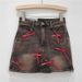 Women's Clothing New High Waist Elastic A Line Casual Short Skirt_ecoleips.com