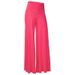 Women's High-Waisted Wide Leg Trousers Casual Sports Yoga Outdoor Wave Pattern_ecoleips.com
