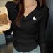 Women's Early Fall Slim-Fit Long Sleeve T-Shirt Wrinkle-Resistant Casual Chic Blouse Versatile Layering Top with Waist Detail_ecoleips.com