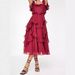 Women's Clothing Lace Backless Hollow Cake Skirt Ruffled Long Skirt_ecoleips.com