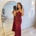 Women's Clothing Women's Sleeveless Party Dress Sexy Evening Gown Long Dress With Sequins Slit And Fitted Waist_ecoleips.com
