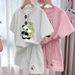 Women's Clothing Summer Sports Suit Casual Loose Fit Plus Size Short Sleeve Printed Two Piece Trendy Set_ecoleips.com