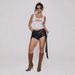 Sexy Y2K Sleeveless Top for Girls Perforated Rhinestone Slim Fit Waist Cinching European American Cross Border Style Camisole_ecoleips.com