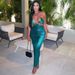 Cross-Border Women's Fashion 2024 Winter New Sexy Hollow Out Backless Slim Fit Strapless Dress Wholesale_ecoleips.com