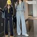 Hooded Casual Sports Suit 2025 Autumn Winter New High-end Sweatshirt Loose Women's Fashion Korean Version Two-piece Set_ecoleips.com