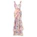 Women's stylish beach vacation one-piece swimsuit set_ecoleips.com