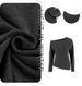 Aria Basics Aria Basics European And American Sexy Off-shoulder Irregular Neck Fashion Knitted Women's T-shirt, 2025 Spring-summer New Solid_ecoleips.com