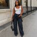 Women's Casual Straight Leg Jeans Style Street Fashion Misaligned Button Design New Style_ecoleips.com