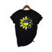 Summer European And American Cross-border Foreign Trade Wholesale T-shirts, Round-neck Casual Plus-size Loose_ecoleips.com
