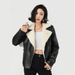 Women’s Winter PU Leather Jacket With Faux Fur Lining – Warm & Stylish Coat For EU/US/Middle East (S-XXL, Office-to-Outing Versatile)_ecoleips.com