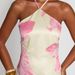 Wind 2025 Summer Women's New Sexy Suspender Floral Print Slim Long Dress_ecoleips.com