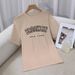 Women's Oversized T-Shirt Soft Cotton Blend Short Sleeve Crewneck Basic Tee for Casual Wear Plain Top_ecoleips.com