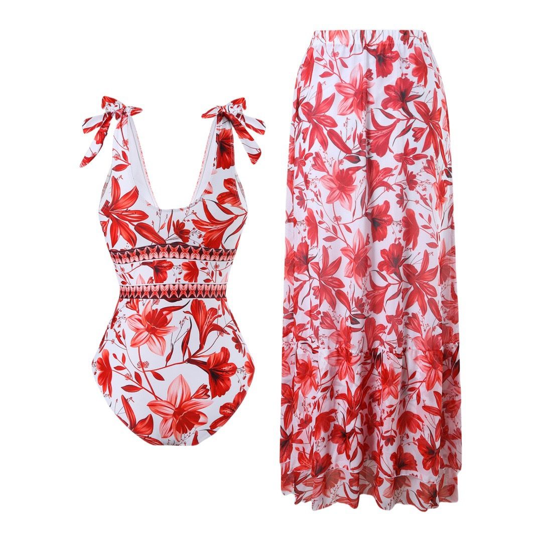 Women's One-Piece Swimsuit Sexy Slimming Bathing Suit With Modest Coverage For Swimming Beach Vacation_ecoleips.com