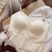 K Lace Beauty Shoulder Straps, Chest Pads, Camisole, Can Be Worn Externally, Fixed Cup, Chest Wrapped, Thin Shoulder Straps, Underwear_ecoleips.com