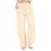 Suitable For All Seasons 2025 Plus Size Women's Loose Linen Casual Wide-Leg Pants_ecoleips.com
