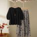 plus Size Women's Clothing Set Summer Loose Tie Front Foreign Trade New Arrivals From Overseas Warehouse_ecoleips.com