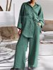 Women's Clothing Spring And Autumn Large Size Loose Long Sleeved Shirt Fashion Color Sports Suit_ecoleips.com