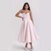 European And American Sexy Women's Fashion Cross-Border New V-Neck Sleeveless Puff Long Dress_ecoleips.com