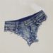 2025s Denim Frayed Edge Skinny Slimming Women's Nightclub Pole Dance Low Waist Ultra Shorts Sexy Hot Pants_ecoleips.com