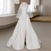 new Bride Simple Forest Style Super Fairy Gown Temperament Slim French Tube Top Dress_ecoleips.com